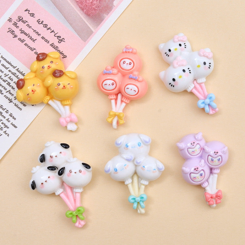 Cartoon Balloon Charms