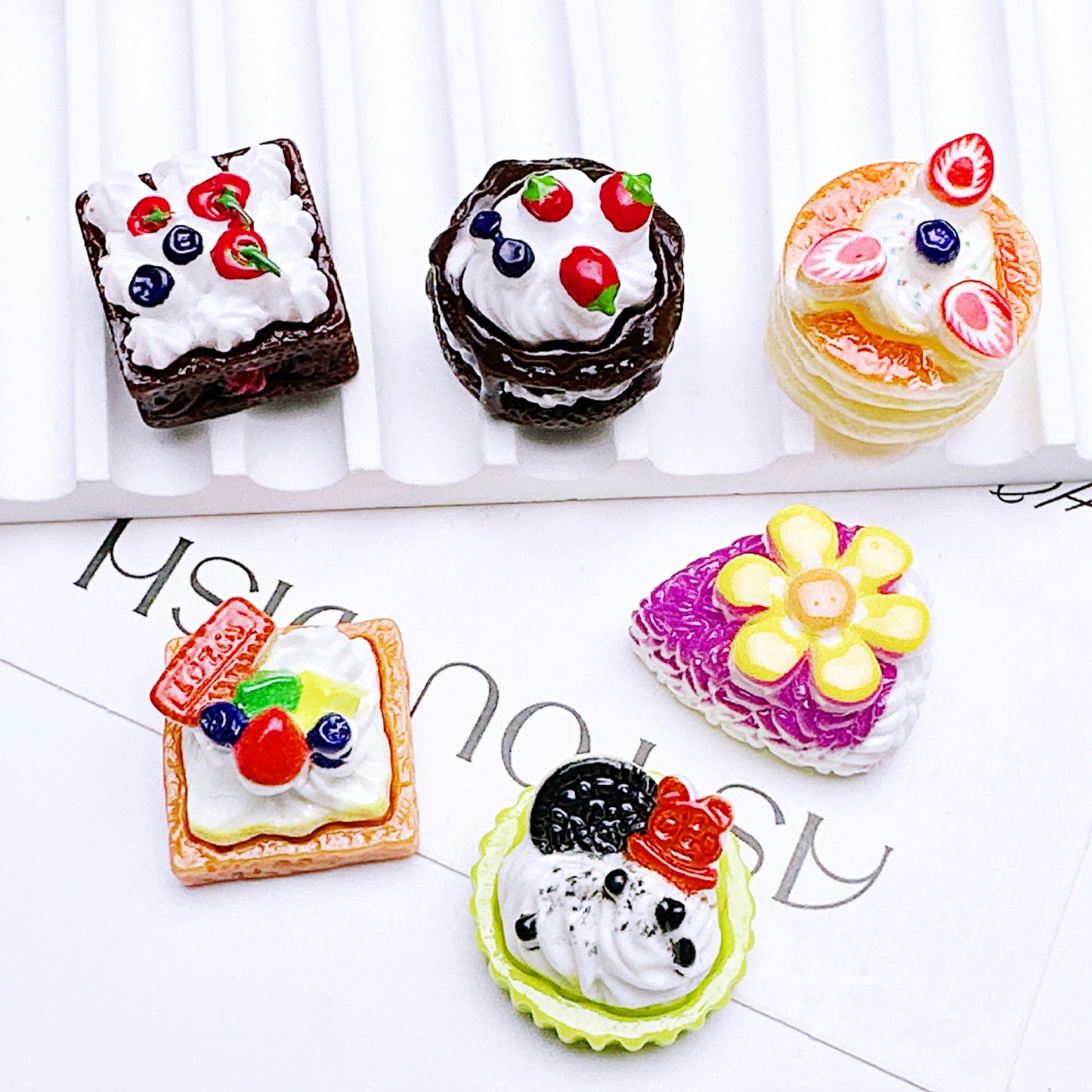 Mousse Cake Charms