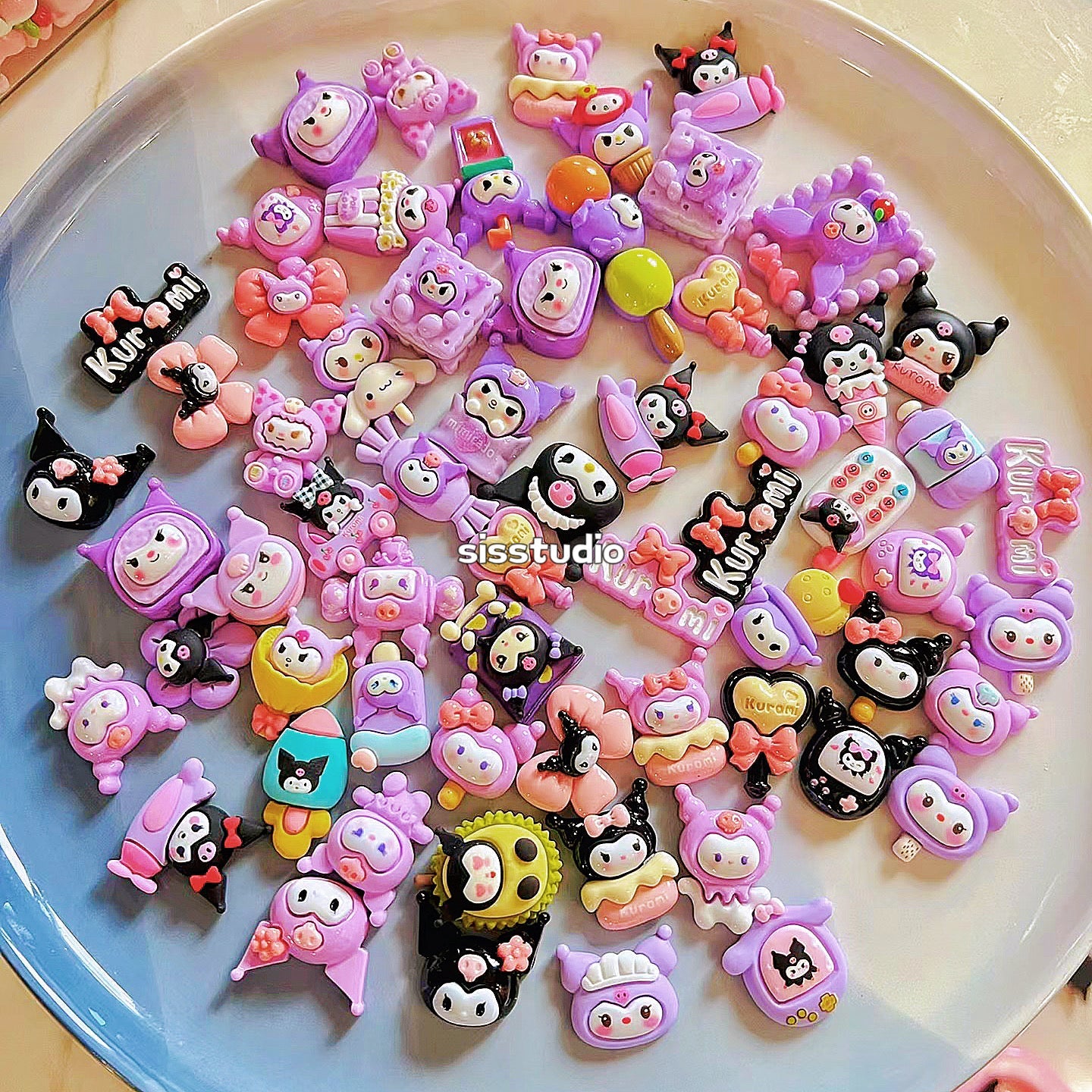 Kuromi Mixed Charms For Diy Craft