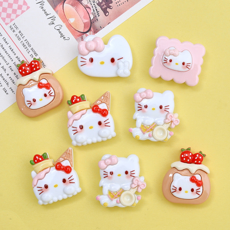 Kitty Cookie Dessert Charms