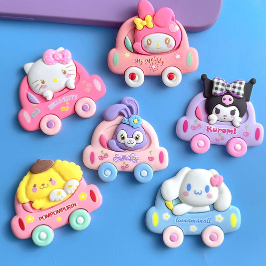 10 PCS Large Cartoon Resin Charms