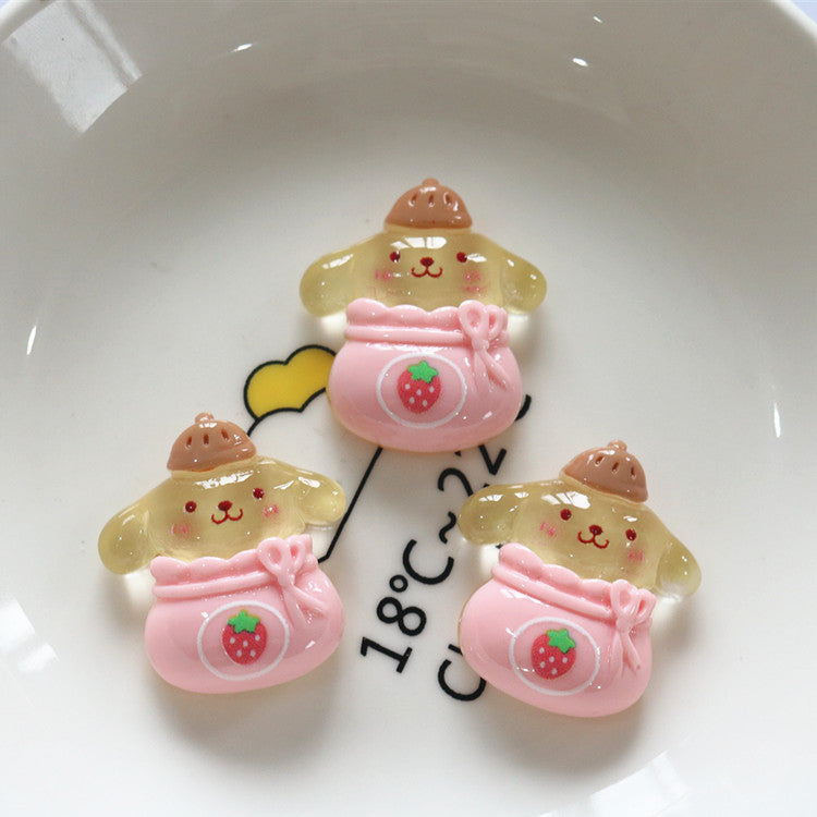 10 PCS Cartoon Miniatures|Resin Charms for DIY Crafts