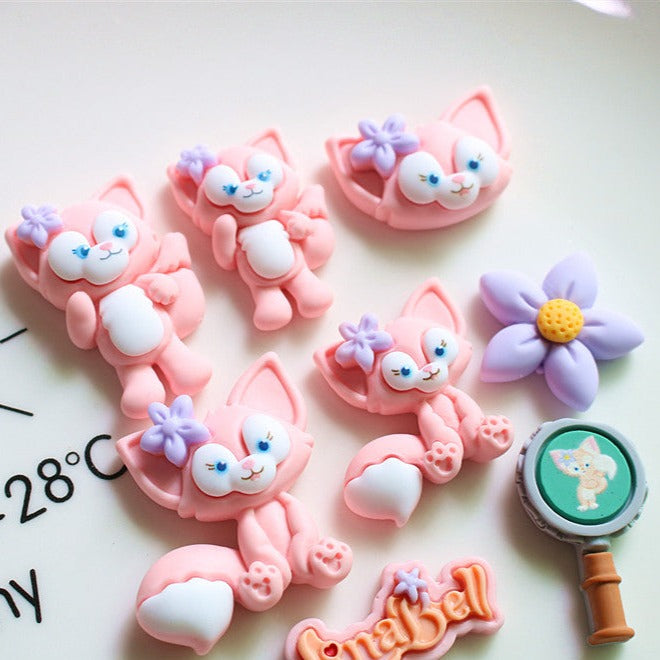 10 PCS Cartoon Miniatures|Resin Charms for DIY Crafts