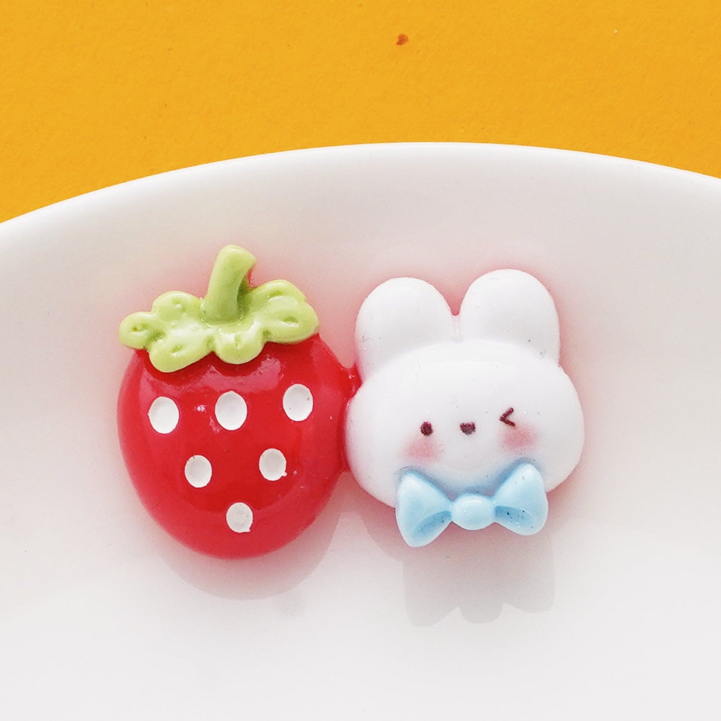 10 PCS Cartoon Resin Charms for DIY Crafts