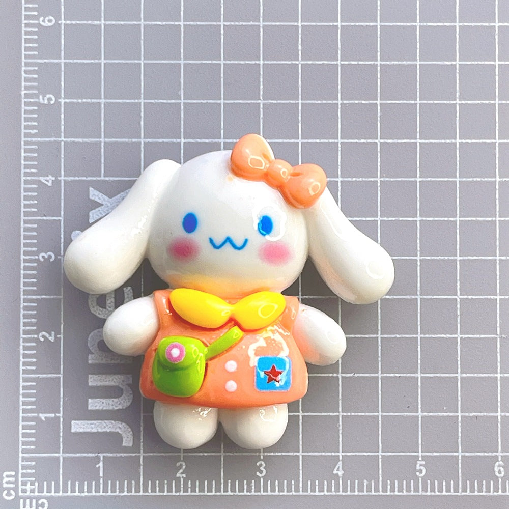 10 PCS Large Cartoon Resin Charms