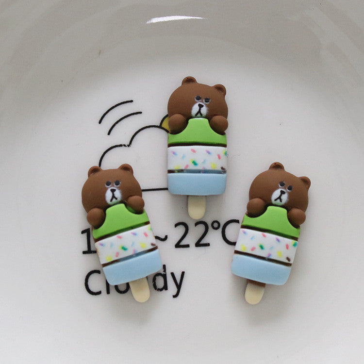 10 PCS Cartoon Miniatures|Resin Charms for DIY Crafts