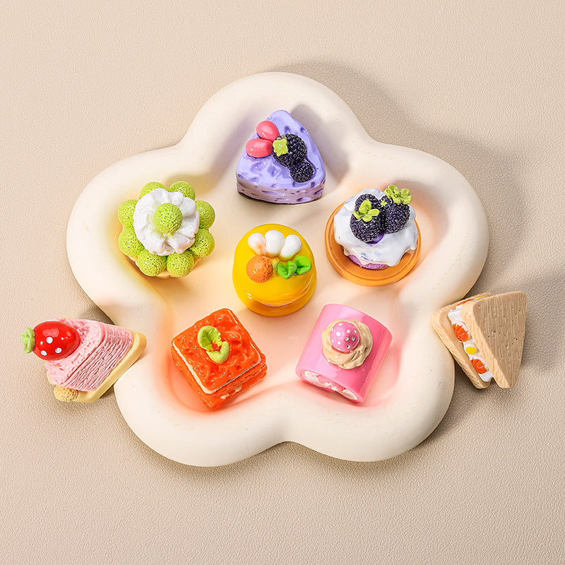 10 PCS Cartoon Resin Charms