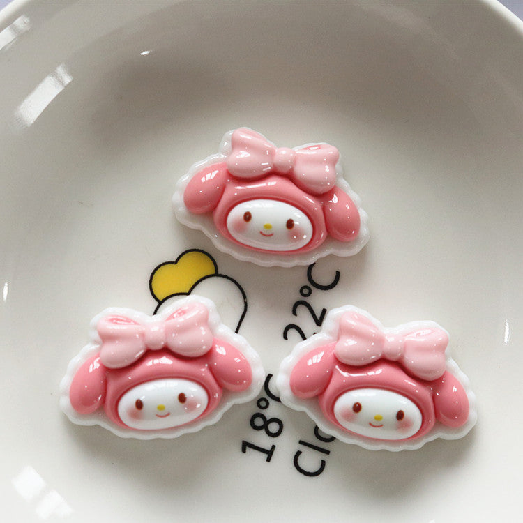 10 PCS Cartoon Miniatures|Resin Charms for DIY Crafts