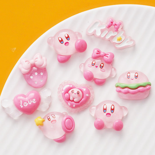 10 PCS Cartoon Miniatures|Resin Charms for DIY Crafts