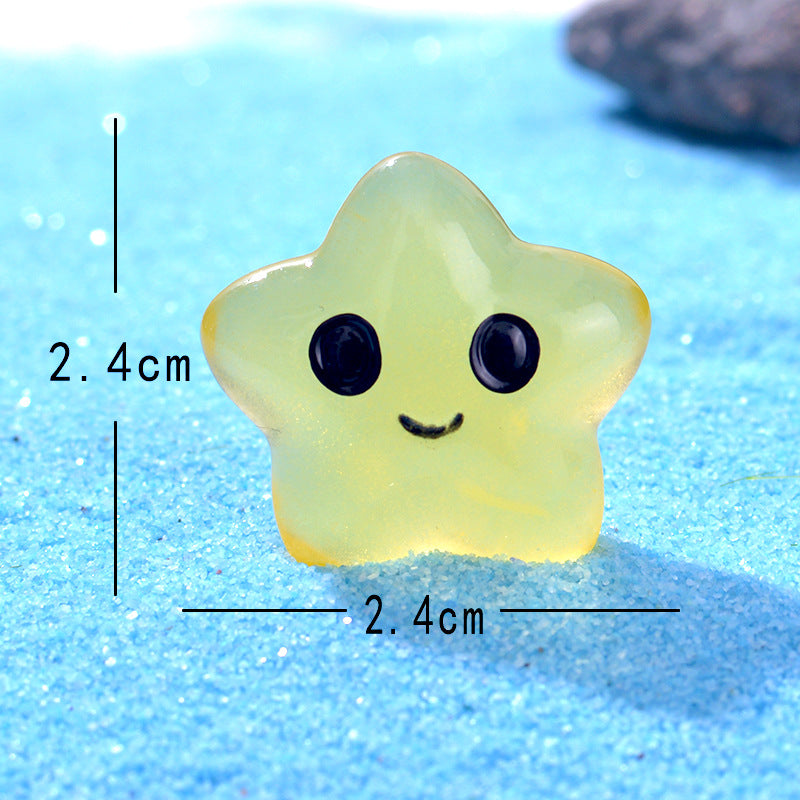 20pcs /Luminous Mini Marine Animal Ornament