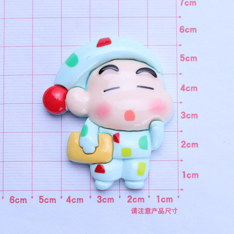 10 PCS Large Cartoon Resin Charms