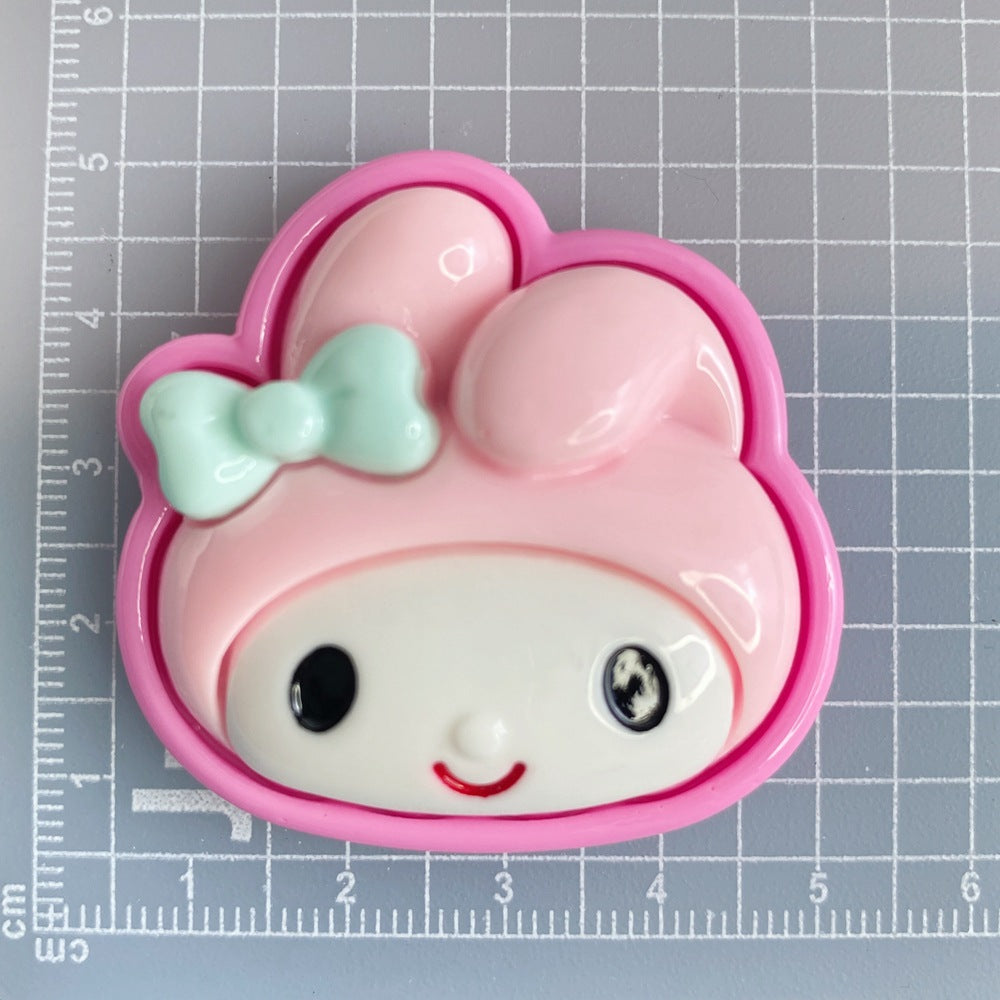 10 PCS Large Cartoon Resin Charms