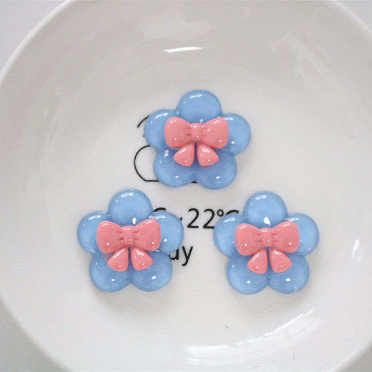 10 PCS Cartoon Resin Charms for DIY Crafts