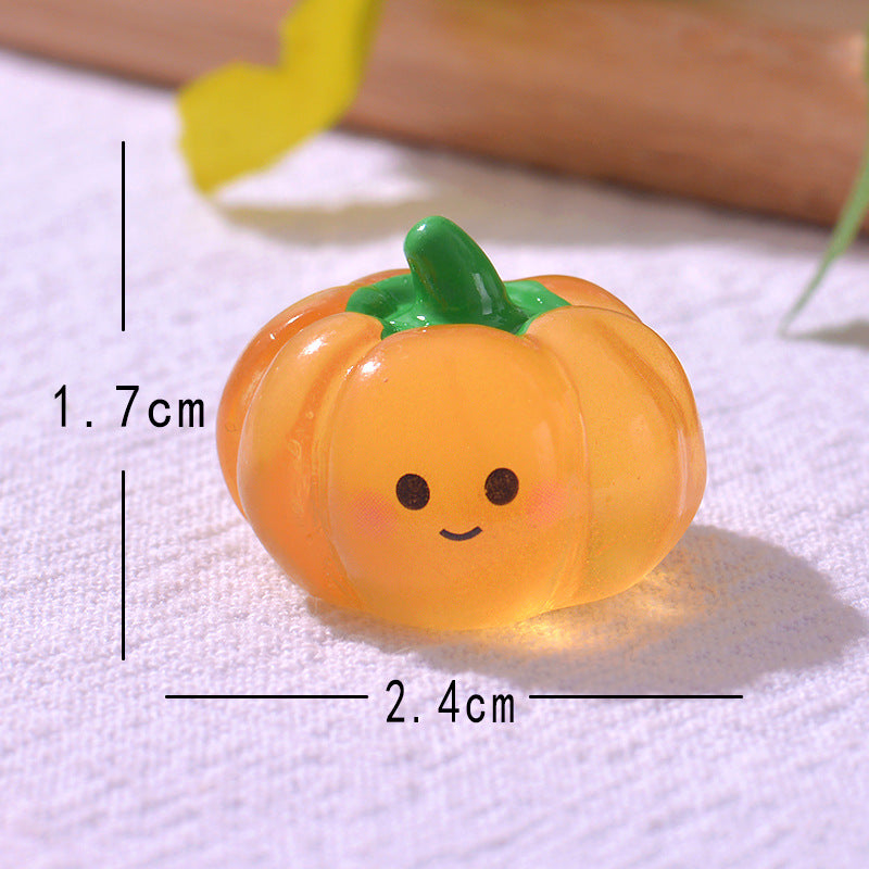 Cute Little Vegetable Doll DIY Small Ornament Luminous