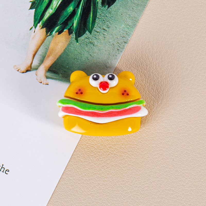 10 PCS Cartoon Resin Charms