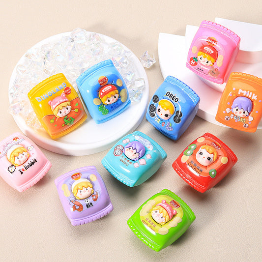 10 PCS Cartoon Resin Charms