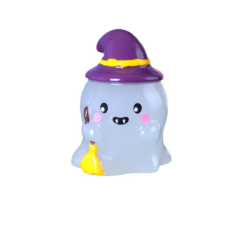 12pcs/New Halloween Luminous Ghost Ornament