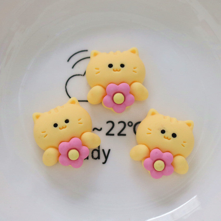 10 PCS Cartoon Miniatures|Resin Charms for DIY Crafts