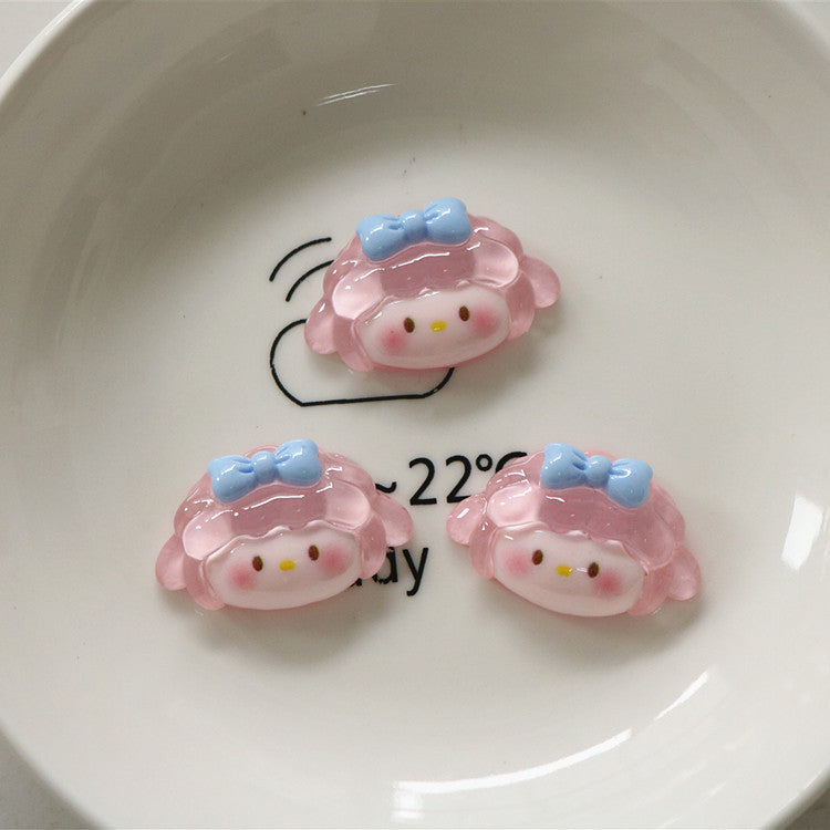 10 PCS Kawaii Miniatures|Resin Charms for DIY Crafts