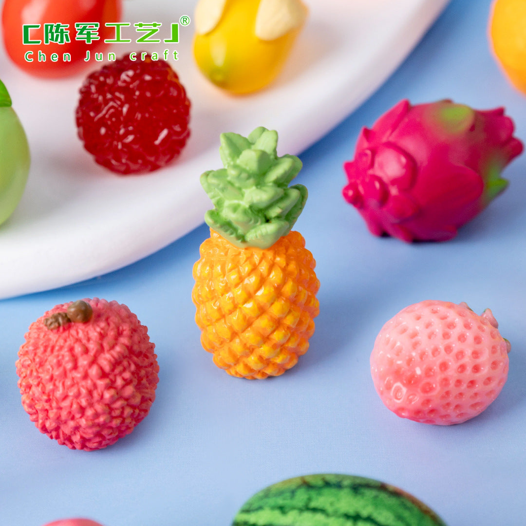 20pcs/Micro Landscape Creative Simulation Fruit DIY Decoration