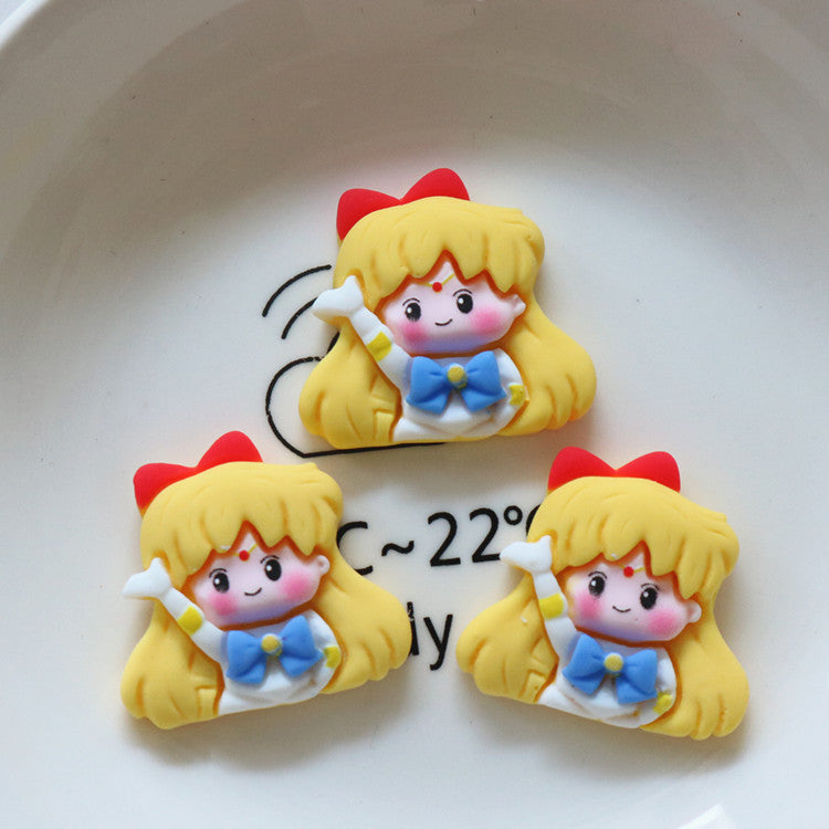 10 PCS Kawaii Miniatures|Resin Charms for DIY Crafts