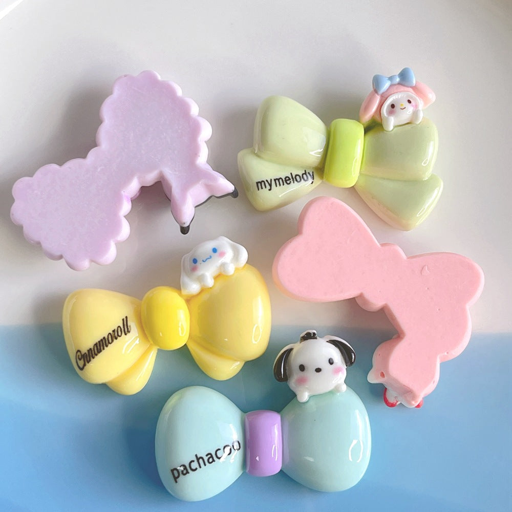 10 PCS Large Cartoon Resin Charms