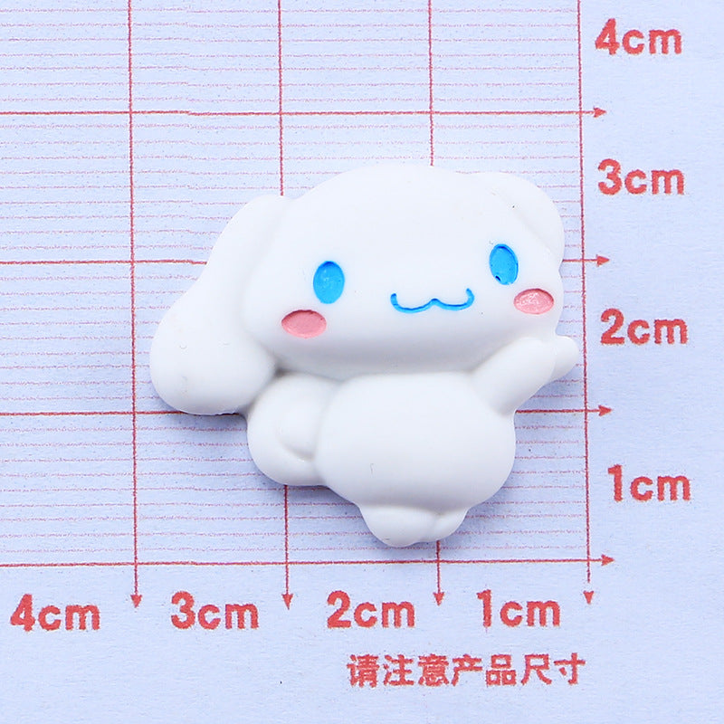 10 PCS Large Cartoon Resin Charms