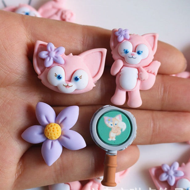 10 PCS Cartoon Miniatures|Resin Charms for DIY Crafts