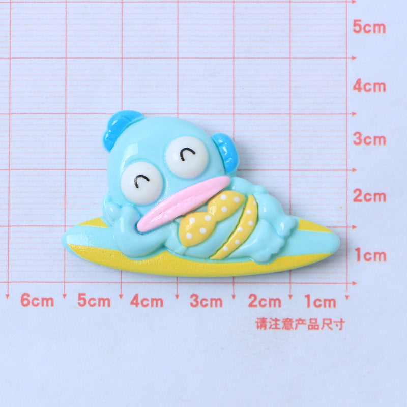 10 PCS Large Cartoon Resin Charms