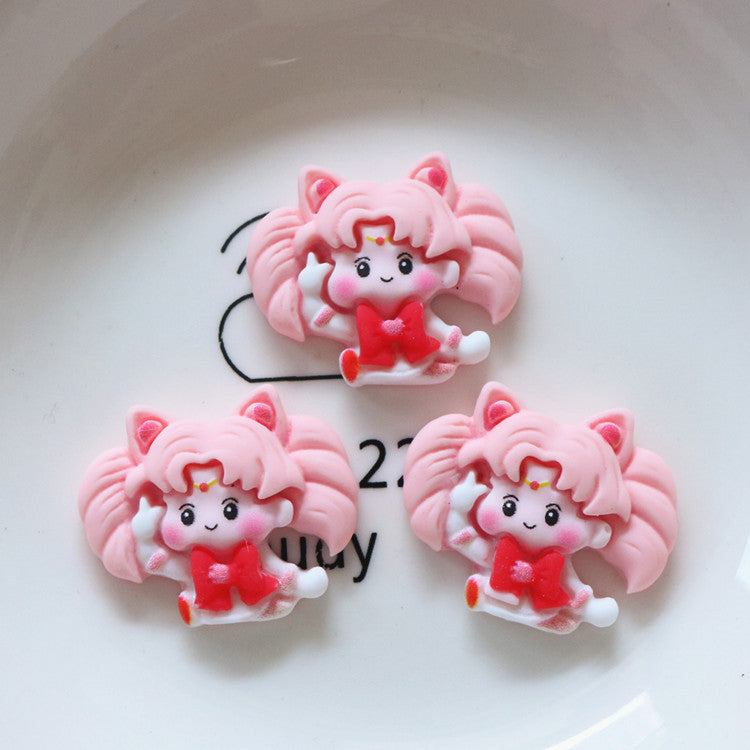 10 PCS Kawaii Miniatures|Resin Charms for DIY Crafts