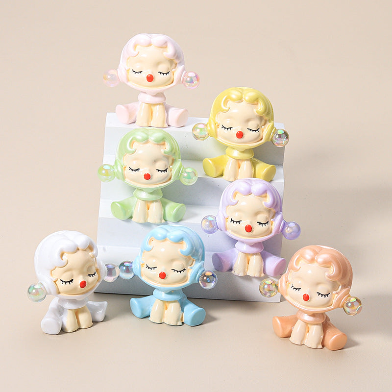 10 PCS Cartoon Resin Charms