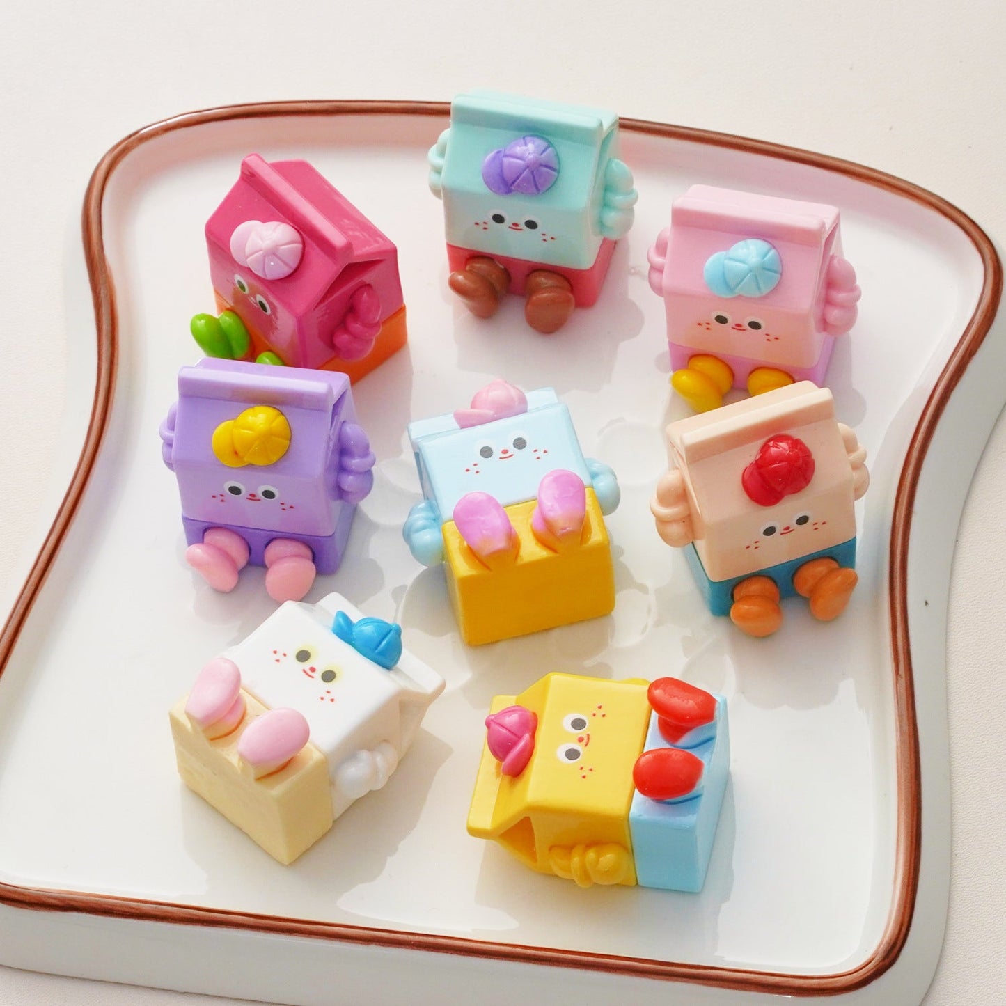 10 PCS Cartoon Resin Charms