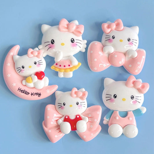 10 PCS Large Cartoon Resin Charms