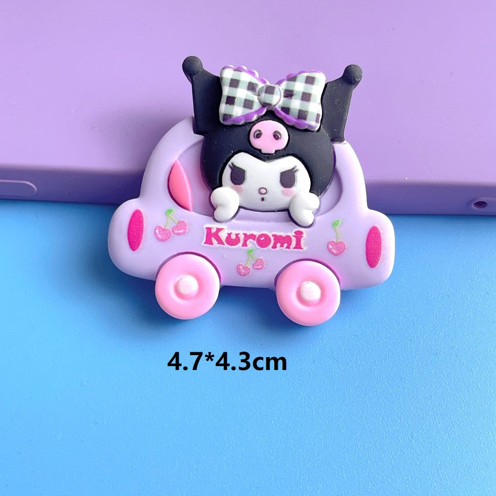 10 PCS Large Cartoon Resin Charms