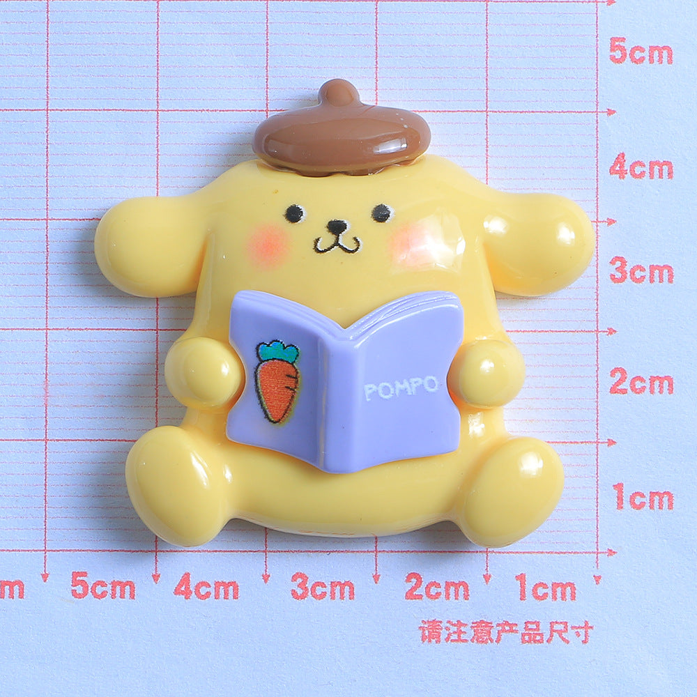 10 PCS Large Cartoon Resin Charms