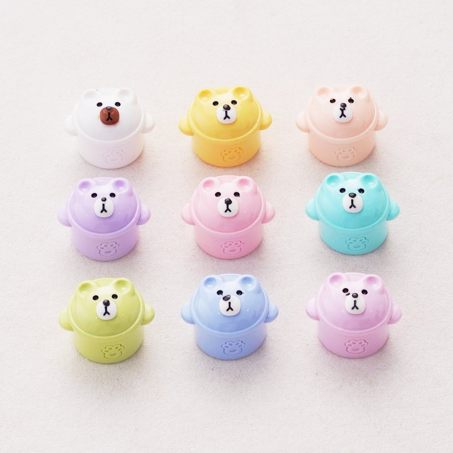 10 PCS Cartoon Resin Charms for DIY Crafts