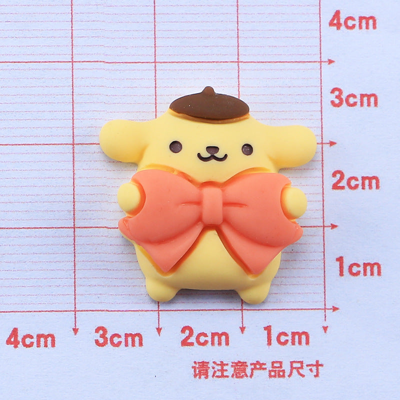 10 PCS Large Cartoon Resin Charms