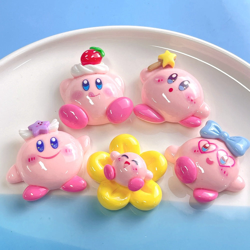 10 PCS Large Cartoon Resin Charms