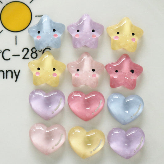 10 PCS Cartoon Miniatures|Resin Charms for DIY Crafts