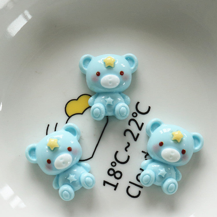 10 PCS Cartoon Miniatures|Resin Charms for DIY Crafts