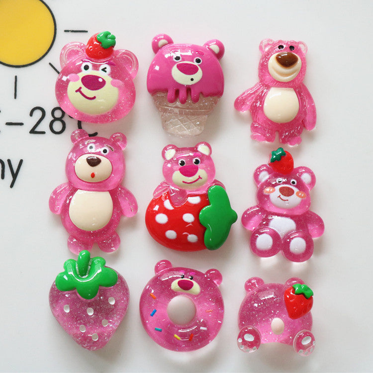 10 PCS Kawaii Miniatures|Resin Charms for DIY Crafts