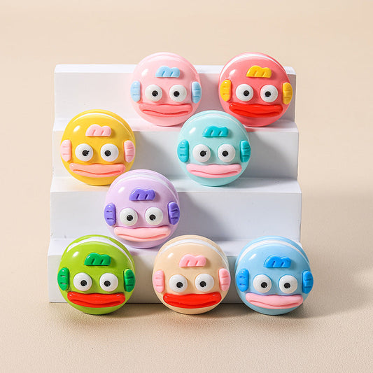 10 PCS Cartoon Resin Charms