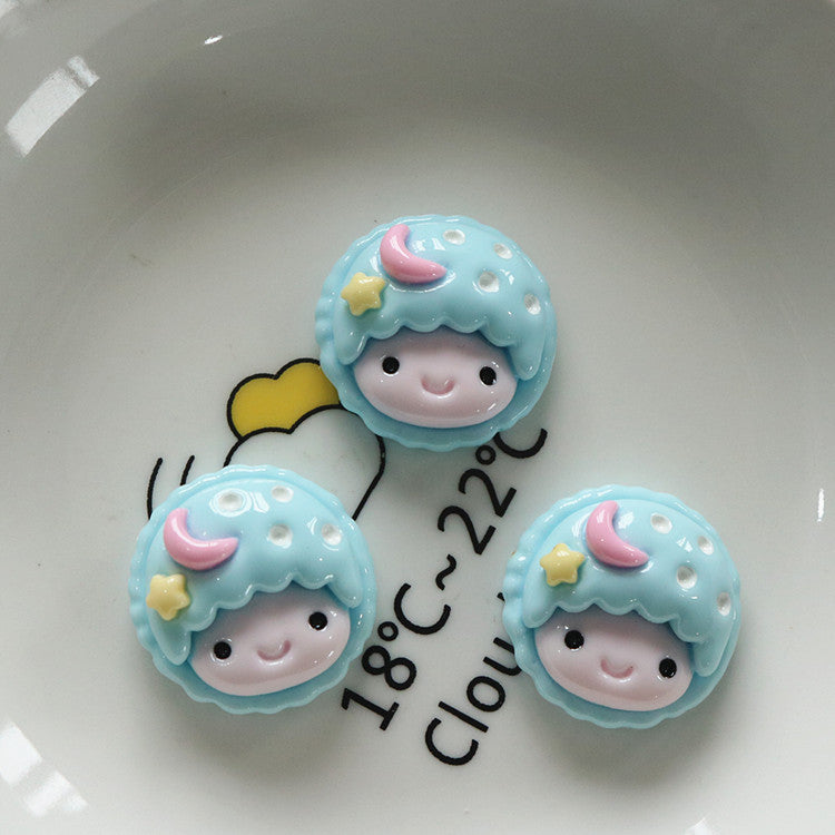 10 PCS Cartoon Miniatures|Resin Charms for DIY Crafts