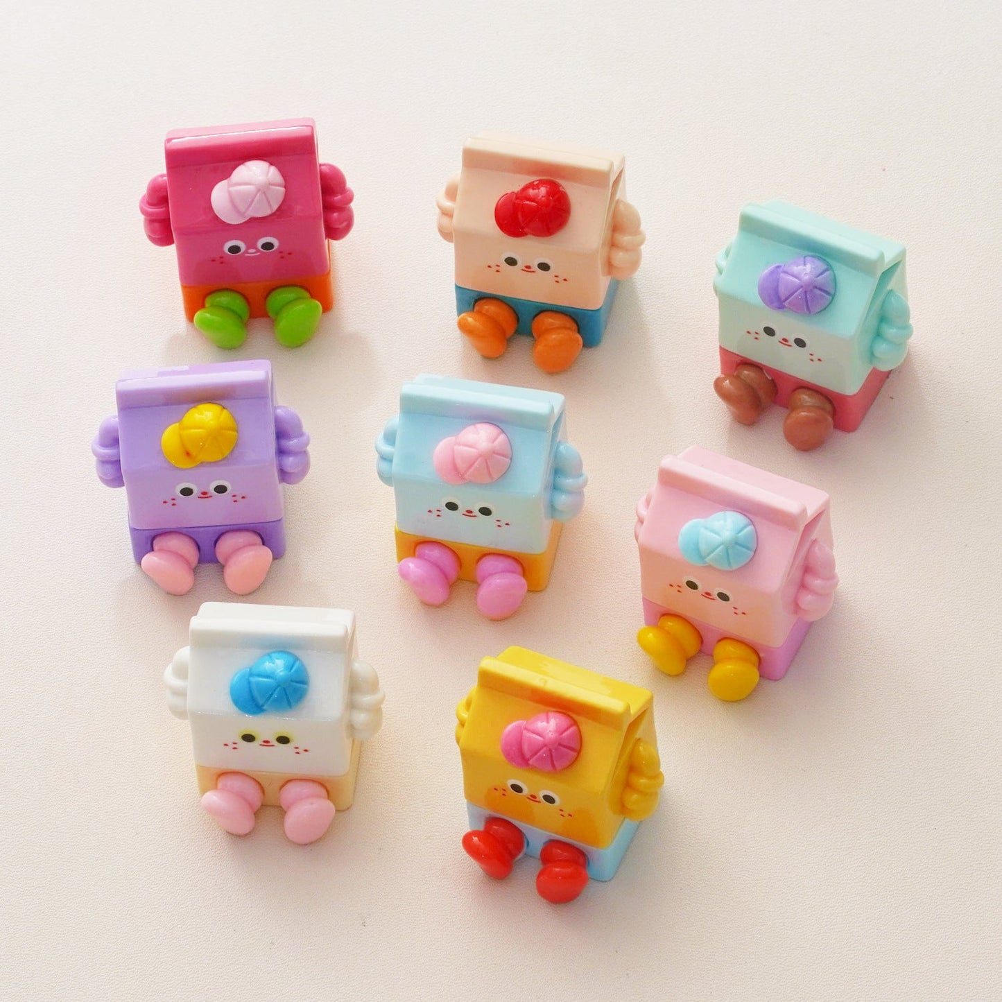 10 PCS Cartoon Resin Charms