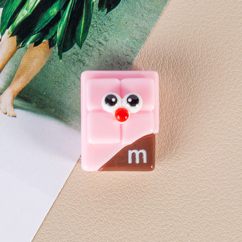 10 PCS Cartoon Resin Charms