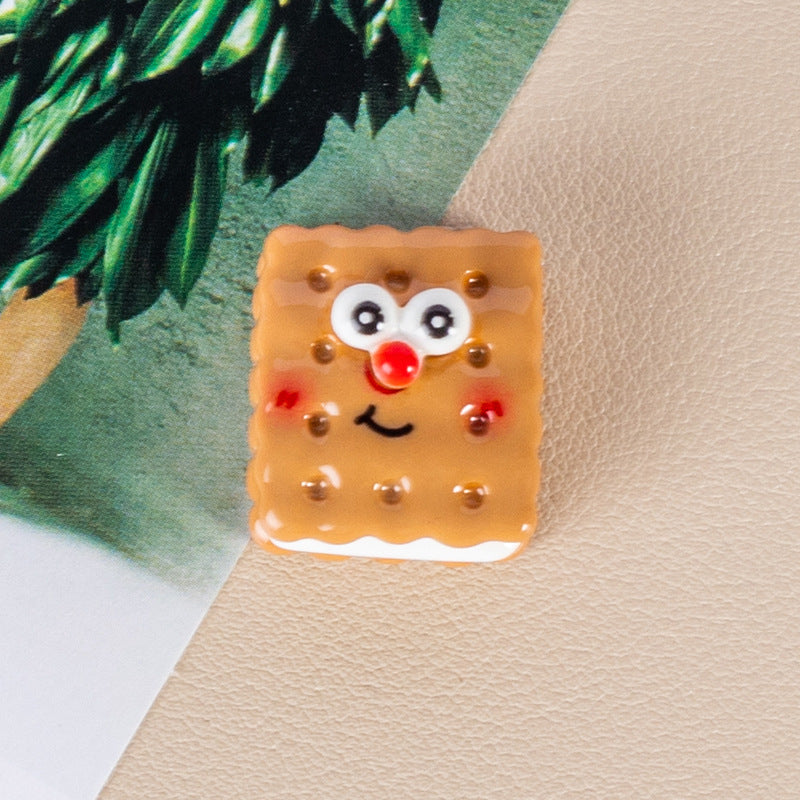 10 PCS Cartoon Resin Charms