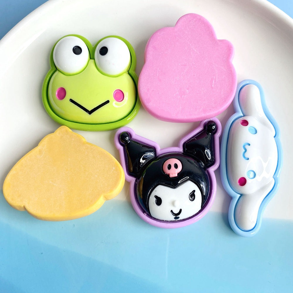 10 PCS Large Cartoon Resin Charms