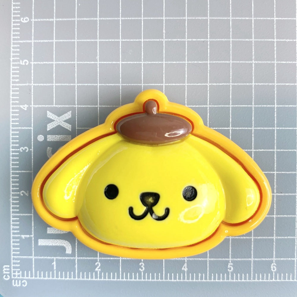 10 PCS Large Cartoon Resin Charms