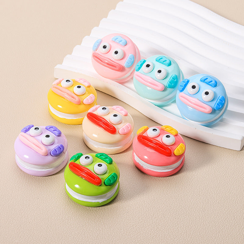 10 PCS Cartoon Resin Charms