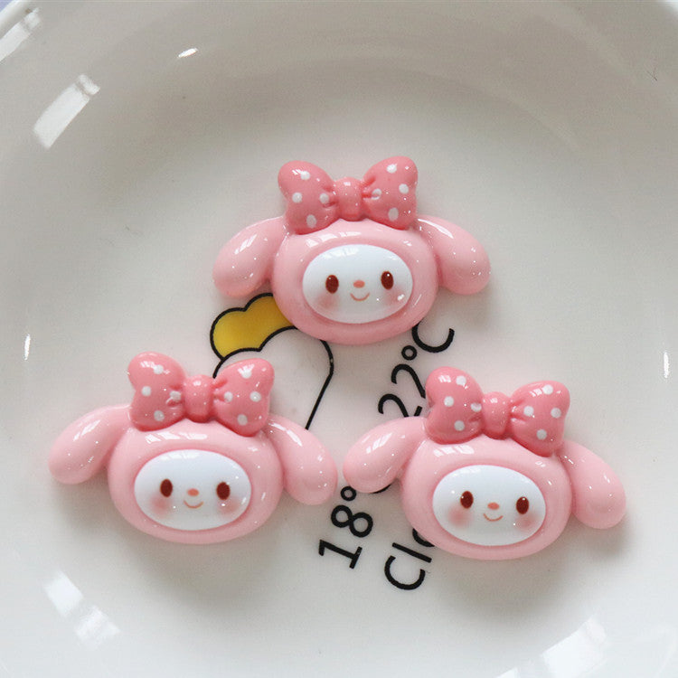 10 PCS Cartoon Miniatures|Resin Charms for DIY Crafts